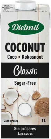 Boisson coco sans sucre sans gluten 1000 ml DIETMIL